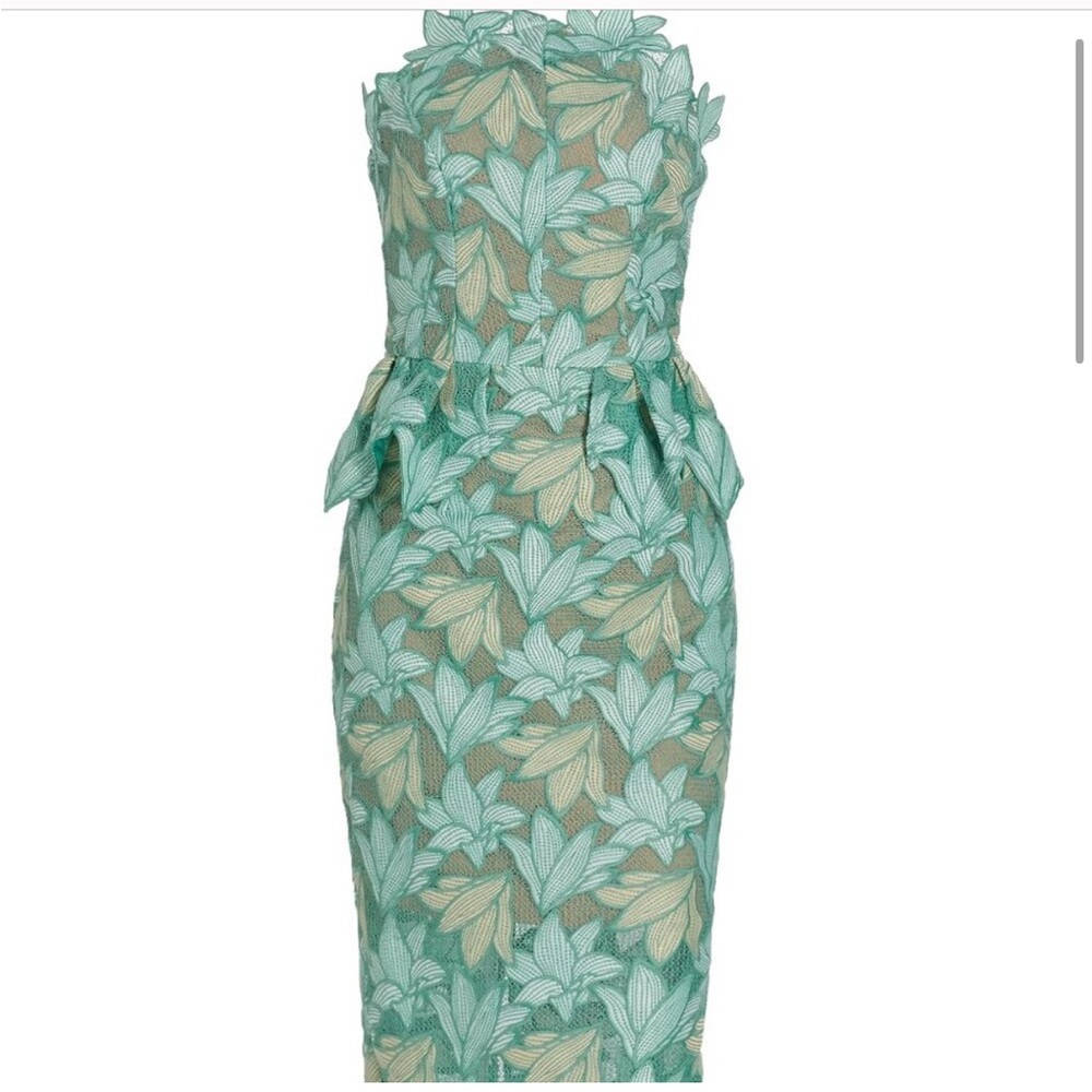 NWT! Elliatt Vinyles Strapless Midi-Dress